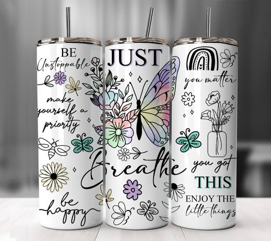 Affirmation tumbler